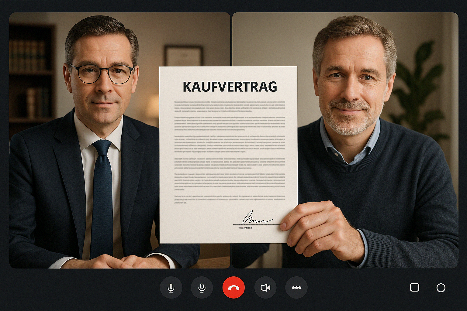 Digitaler Notartermin