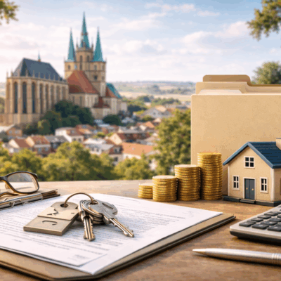 Immobilieninvestition mit Erfurter Architektur