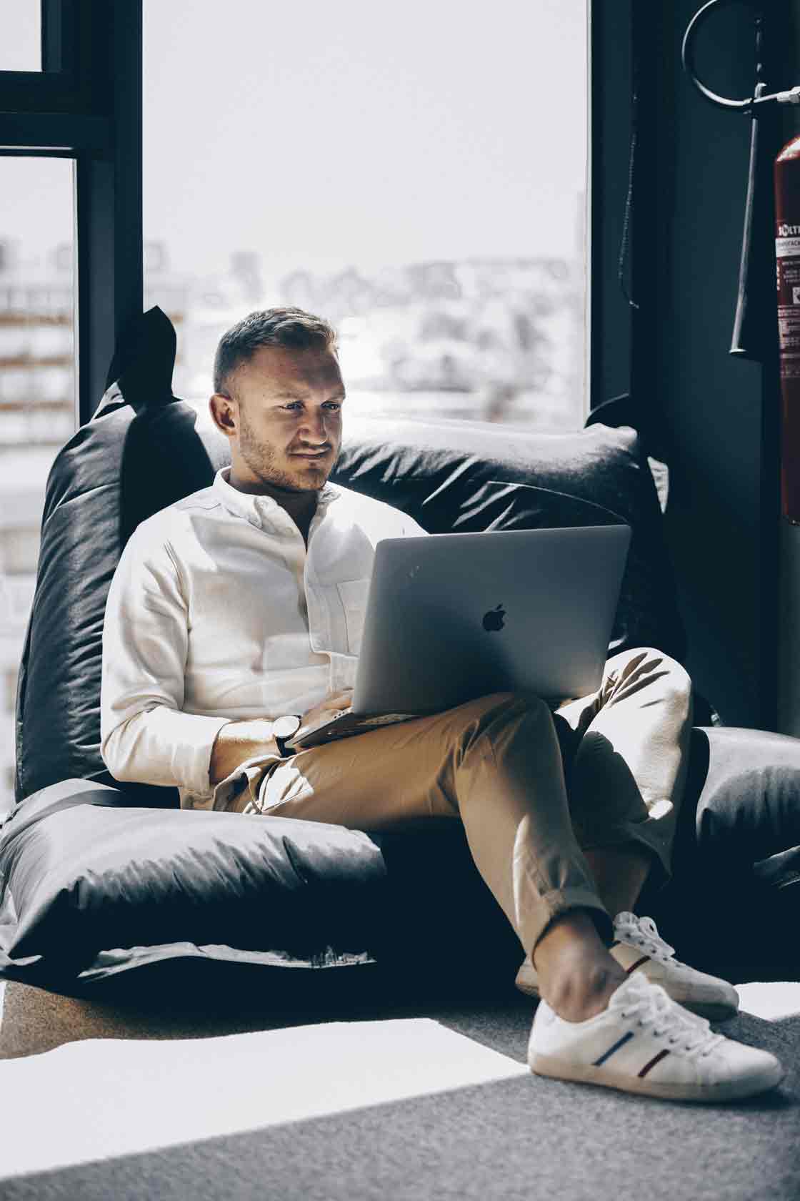 entspannte Webinar Teilnahme